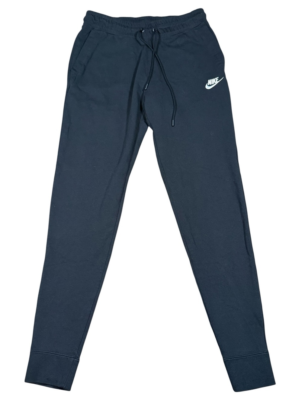 Nike Sportswear Jersey Joggers Women’s Small Black Cotton Sweatpants